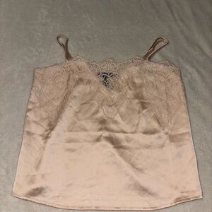 woman’s satin lace cami